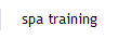 Spa Training